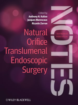 cover image of Natural Orifice Translumenal Endoscopic Surgery